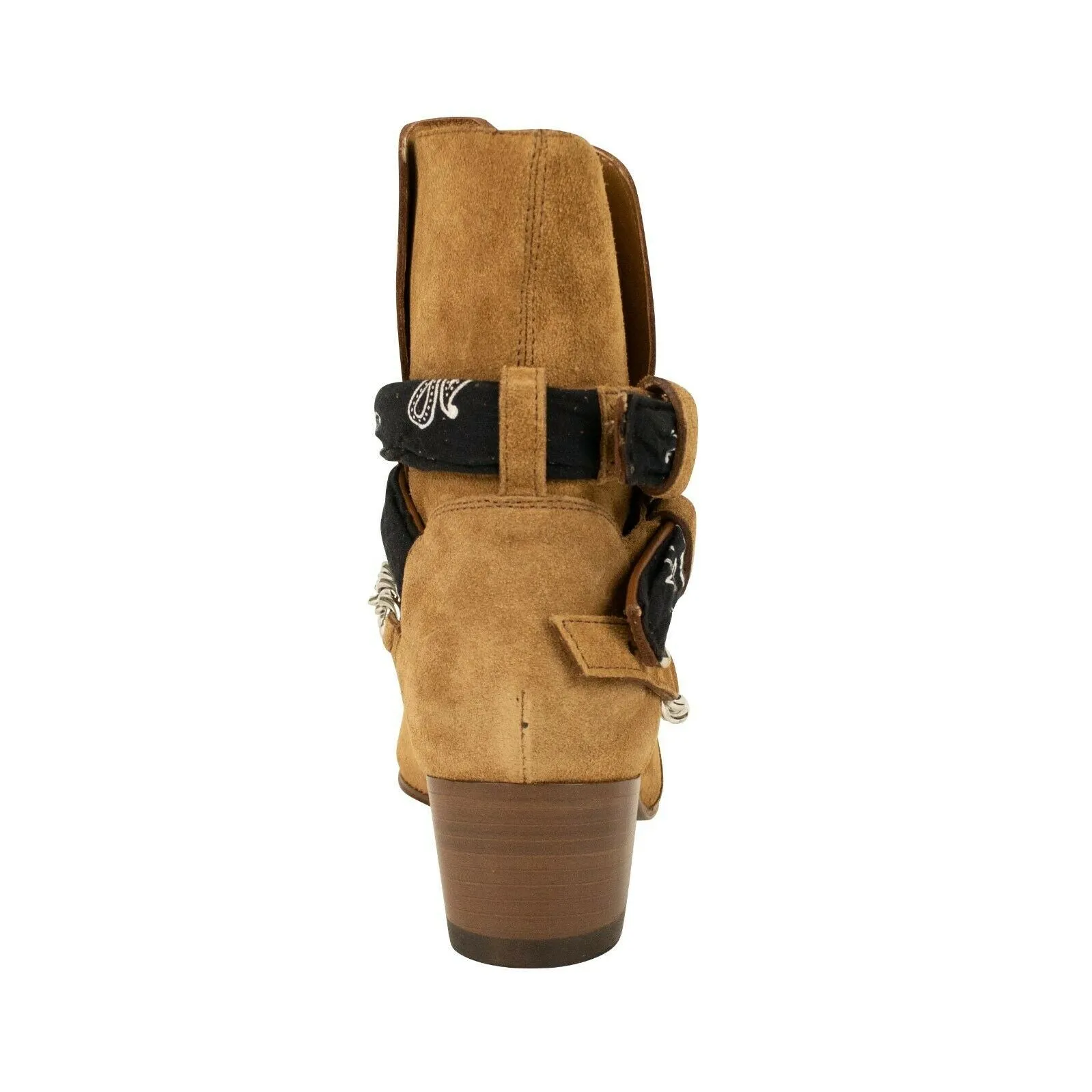 Brown Bandana Buckle Boot