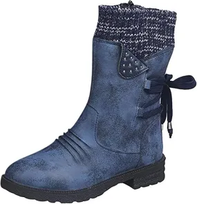 Fall Boots For Women 2024 Wide Calf Military Combat Boots Mid Calf Side Zipper Low Heel Motorcycle Riding Biker Boots Fall Boots For Women 2024 Wide Calf Military Combat Boots Mid Calf Side Zipper Low Heel Motorcycle Riding Biker Boots