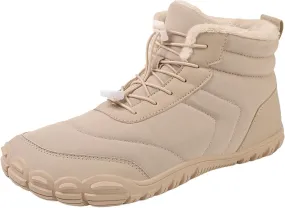 Fashion Snow Boots for Men and Women Plush Insulated Winter Boots Comfort Flat Soled Cold Insulated Boots