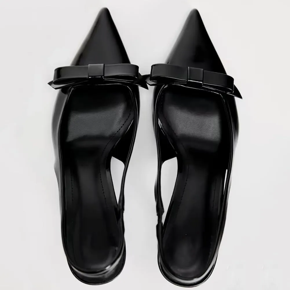 Kitten Heels for Women Stiletto Heels Pointed Toe Pump