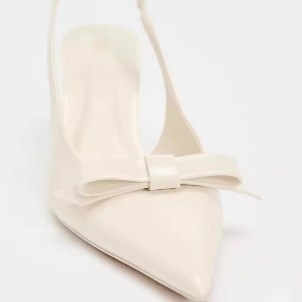 Kitten Heels for Women Stiletto Heels Pointed Toe Pump
