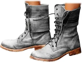 Ladmiple Boots For Women Ankle Booties Western Combat Boots Mid Calf Low Heel Motorcycle Riding Military Biker Boots 2024 Ladmiple Boots For Women Ankle Booties Western Combat Boots Mid Calf Low Heel Motorcycle Riding Military Biker Boots 2024