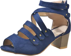 Women's Cutout Open Toe Block Chunky Heel Sandals Fish Mouth Back Zipper Open Toe Pumps Slip On Dress Part Shoes Women's Cutout Open Toe Block Chunky Heel Sandals Fish Mouth Back Zipper Open Toe Pumps Slip On Dress Part Shoes