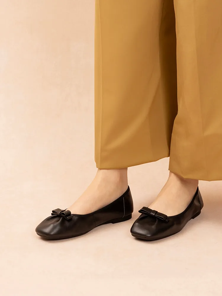 Ziva Bow Ballet Flats